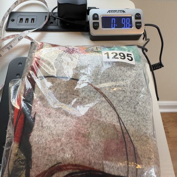 Jess & Jane Women's “Toscana” Tunic Top XL Gray Multi Lagenlook Pullover - Picture 13 of 13